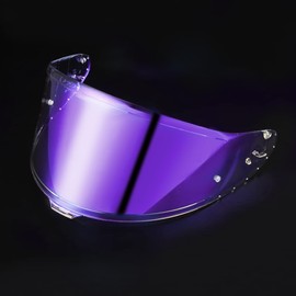 Z8 RF1400 NXR2 CWR-F2 Motorcycle Helmet Visor Uv Protection Helmet Shield Sunscreen Tinted Sunscreen Lens (Purple)