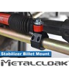 Metalcloak Steering Stabilizer Billet Mount, Fits Updated 1.625" (1 5/8")