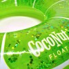 CocoNut Outdoor 42" Lime Green Glitter Pool Ring Float, Ages