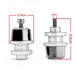 ZYAKOMO Fit For SUZUKI GSX 1300R 2023 HAYABUSA GSX1300R Gen 3 1999-2022 2023 2024 CNC Motorcycle Swingarm Spool Slider Stand Screws