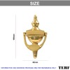 TERF® 165mm Traditional Victorian Door Knocker Urn 165mm Door Knocker