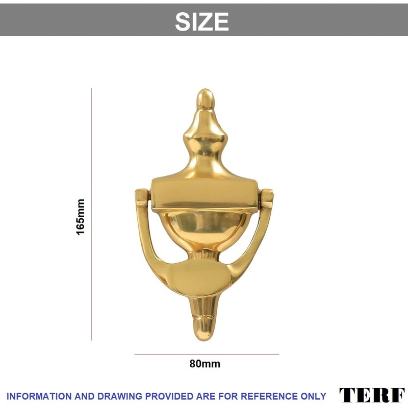 TERF® 165mm Traditional Victorian Door Knocker Urn 165mm Door Knocker