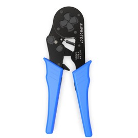 AUPROTEC Crimping Pliers 4-16 mm² Wire End Ferrules Pliers Square Crimping Pliers Self-Adjusting Cable Lug Pliers Crimping Pliers