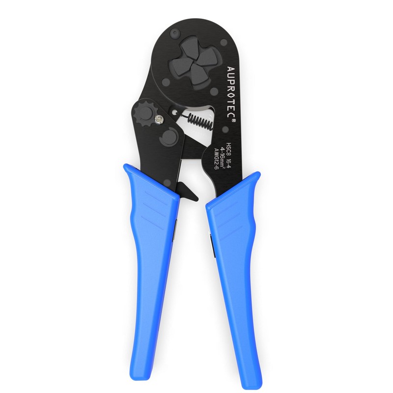 AUPROTEC Crimping Pliers 4-16 mm² Wire End Ferrules Pliers Square