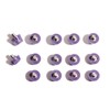 STUDIAMONDS TPU Studs- 14x Football Studs Standard Thread Rubber Cleats
