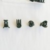 EESC2Y 40-PCs Orchid Clips for Plants Support - Dark Green,