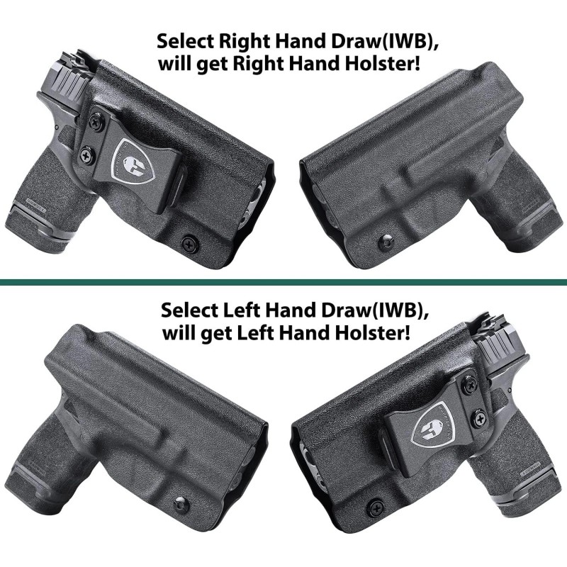 WARRIORLAND Hellcat Holster, IWB Kydex Holster Fit:Springfiel