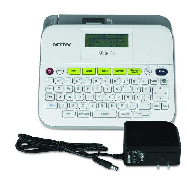Brother Printer PTD400AD Versitile Label Maker with AC Adapter