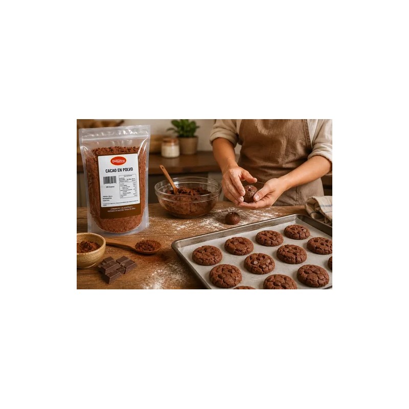 Cacao En Polvo Sin Azúcar Ideal Keto 500 Gr