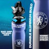 Chelsea FC Water Bottle with Straw - Metal Water Bottle