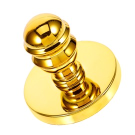 Healvian Portable Mannequin Head Support Bracket Stylish Gold Design for Professional Displays Easy Setup for Hair Styling Cosmetology Training for Salon Use and Product Presentation