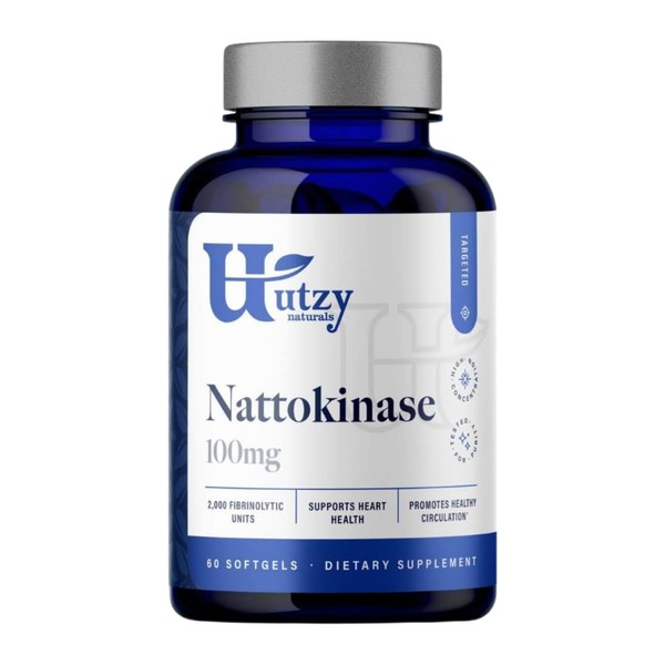 Utzy Naturals Nattokinase | 2000 FU per Serving from Japanese