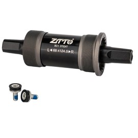 HOUSON Bicycle Bottom Bracket, Bicycle Bottom Bracket 68-73 mm Square BSA Square Bottom Bracket Housing Bottom Bracket Axles for Bicycle 124.5 mm