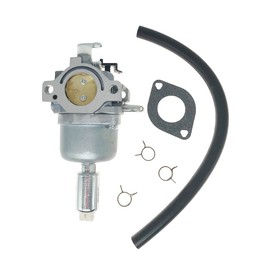 YunStal 796587 Carburador para 19.5 HP Motor Craftsman Cortacésped Tractor 19HP Intek Single Cylinder OHV Motor Nikki Carb Reemplaza 591736 594601 591731 796109 594593