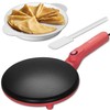 Baker's Friend Instant Crepe Maker with Handle, Electric Crepe Maker