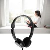 ciciglow Wired Headset for Kids, Foldable Stereo Headphones with Microphone,