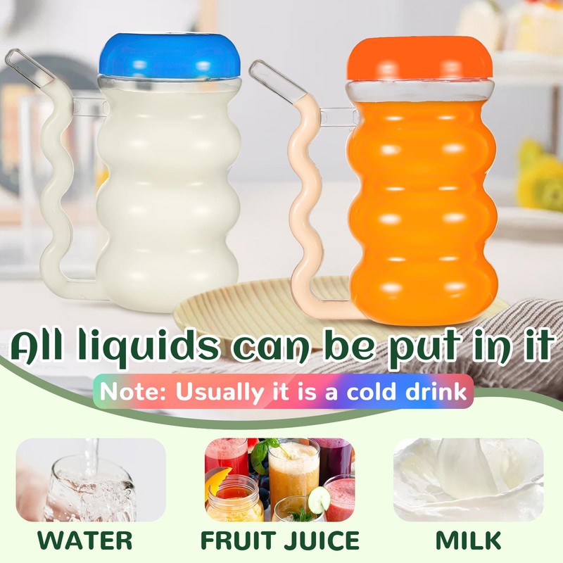 FoldTier 6 Pcs Sip a Mug 14 oz Easy to