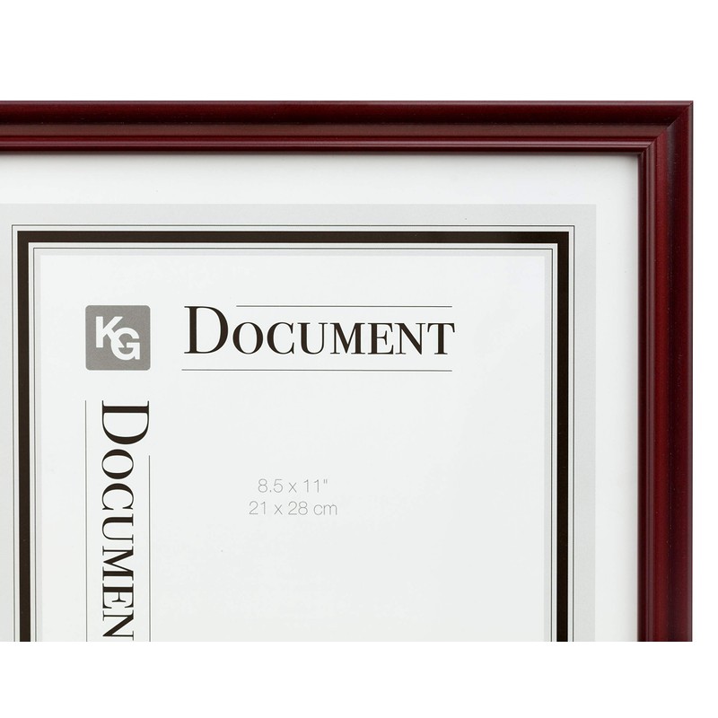 kieragrace KG Harper Document Frame - Dark Brown, 8.5" by