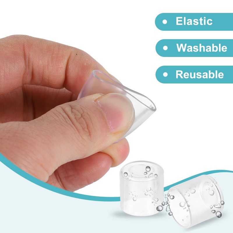 sourcing map 36Pcs Chair Leg Caps, 19mm (3/4 Inch) Non-Marking