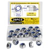 M10 Nuts Set, Self-Locking Nuts, DIN985 Nut M10 Stainless Steel