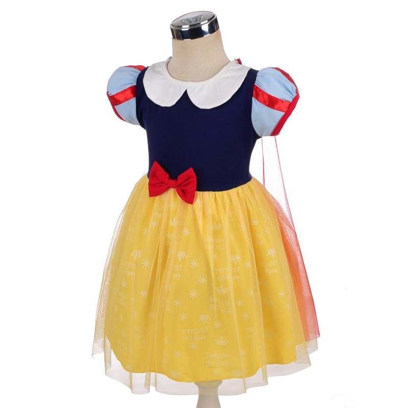 Lito Angels Disfraz de princesa Blancanieves la nieve para niñitas