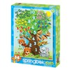 Springbok's 36 Piece Children's Jigsaw Puzzle Counting Tree - Made