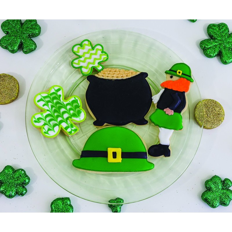 R & M Saint Patrick 5 Piece Cookie Cutter Set
