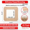 FRESINIDER Silicone Foam Dressing with Adhesive Border – Wound Dressing