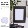 KONTONTY 20pcs Picture Frame Lined Paper Matting Mat Board Cut
