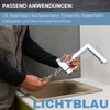 LICHTBLAU Kink Resistant Stainless Steel Hose I 35 cm I