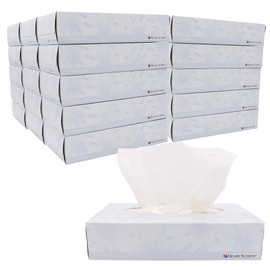 Henry Schein 2-Ply Facial Tissue, 100 Sheets Per Box, 10 Boxes