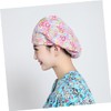Gatuida 3pcs Printed Adjustable Nurse Cap Stylish Cotton Working Hat