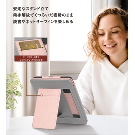 MoKo Kindle Paperwhite 2021 Case, Full Protective Case for Kindle Paperwhite 2021 Model Kindle Paperwhite 11 Generation 6.8 inch Stand Case with Hand Holder Lightweight, Thin, Scratch-Resistant,