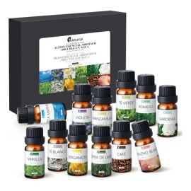 Kaisasa Kit De 12 Aceites Esenciales Aromaterapia Natural Estilo B