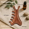 4-in-1 Gua Sha Massage Tool, Natural Wood Face Massager