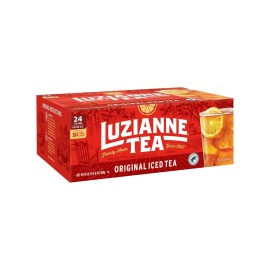Luzianne Black Iced Tea Bags 24 Ct Gallon Size Southern Brew Fresh