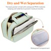 Lifewit Travel Toiletry Bag with Handle, Large Wide-Open Makeup Cosmetic