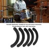 5PCS Drum Dampener Drum Gel Pads Long Strip Soft Silicone