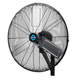 Tornado 24 Inch High Velocity Oscillating Wall Fan – 3 Speed, 7200 CFM, Heavy Duty Metal Construction, 6.6 FT Power Cord – UL Certified for Commercial, Industrial, and Garage Use