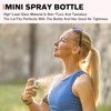 Csdtylh Mini Spray Bottle 10ml, Refillable Glass Spray Bottle, Glass