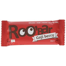 Roobar Barretta Cruda Bio Goji, 30 g