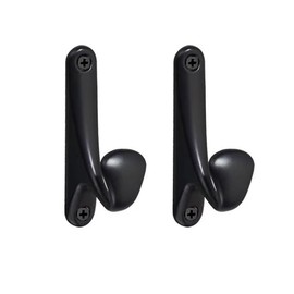 Zinc Alloy Metal Curtain Parts, Tassels, Robin Pair (Black)