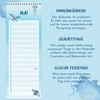 Birthday Calendar Year Independent - Perpetual Calendar - Everlasting -