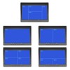 Hikity 10 Inch Small Monitor Screen Video Displays Quad Split