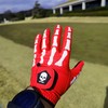 TULANG RED Men's Bone Print Golf Glove Left Handed Touran