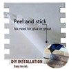 sanyeskkiy 10 Sheets Peel and Stick Backsplash Tile, Self-Adhesive Mosaic