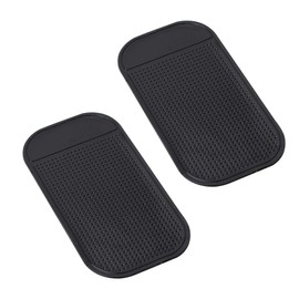 Radar Detector Dash Mat - Anti-Slip Magic Pad, Car Dashboard Non Slip Mat Dashboard Magic Mounting Pad for Radar Detector Passport 9500ix, Escort, Cobra, Beltronics, Whistler, Cell Phone (2 Pack)