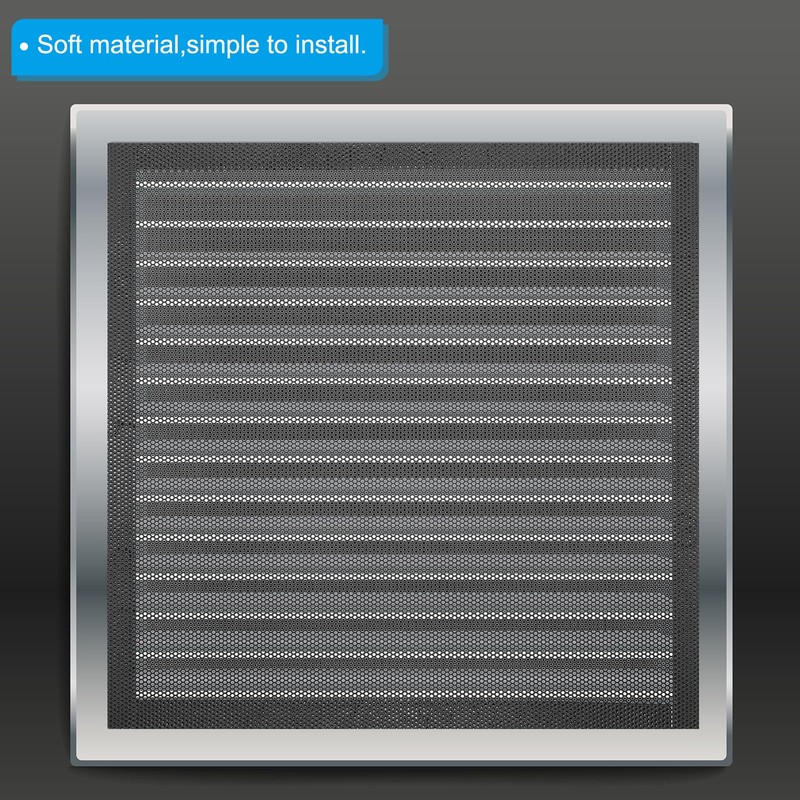 PATIKIL 4"x10" Magnetic Vent Cover, 4 Pack Floor Wall Air