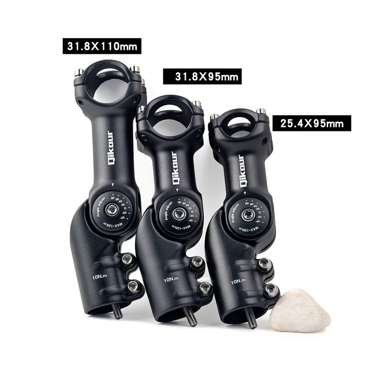 Bike Stem 120 Degree Adjustable Bicycle Stem 1" / 1.25"