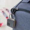FipiLock Smart Fingerprint Padlock Anti theft Warehouse Dormitory Door Padlock(Gold)